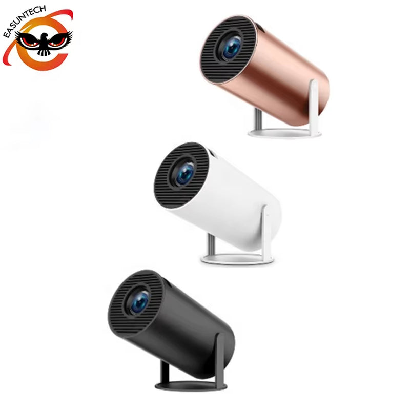 EASUNTECH Wifi Bt 3D Video Electric Focus 11.0 Android 11 720P Portable Smart Hy300Pro Mini Hy 300 4K Hy300 Pro Projectors